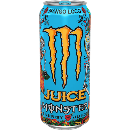 Juice Monster Mango Loco, Energy + Juice, 16 fl oz