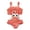 Orange, variant on Kids Swimsuits For Girls Cute Boys Bikini 3D Cartoon 1 Piece Sleeveless Summer Beachwear Swimwear Outfits Girls Bathing Suit Size 12M Red