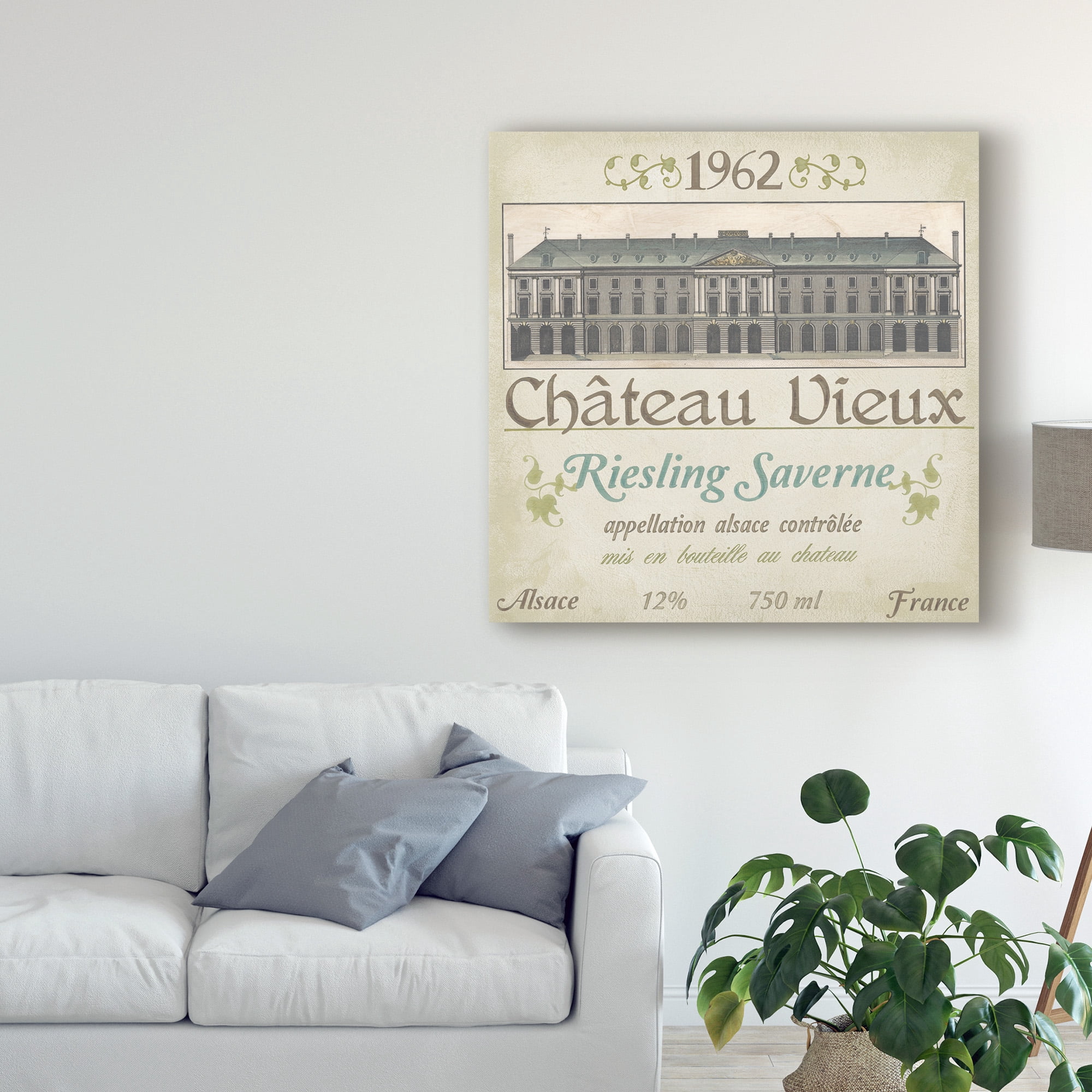 Trademark Fine Art 'Vintage Wine Labels VII' Canvas Art by June Erica Vess