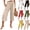 30# Khaki, variant on 2026 Summer Women Casual Wide Leg Capri Pants Elastic High Waist Cotton Linen Lounge Cropped Pants Lightweight Breathable Yellow XL