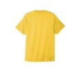 thumbnail image 4 of Port & Co Adult Male Men Plain Short Sleeves T-Shirt Lemon Yellow 3X-Large, 4 of 4