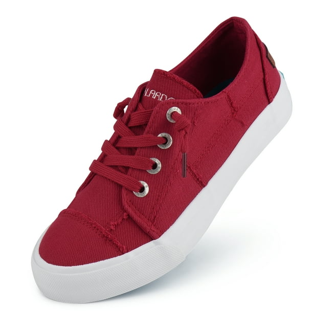 JENN ARDOR Women's Canvas Shoes Sneakers SlipOn Fashion Shoes Low Top