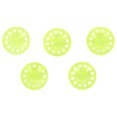 thumbnail image 3 of 5pcs Corail Frag Plugs Fluorescent Vert Rond Forme Acrylique Corail Frag Titulaire Base pour Aquarium Aquarium, 3 of 9