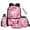Axolotl Strawberry, variant on Cute Capybara Backpack for Girls 8-10 with Lunch Box Water Bottle Pouch Pencil Case Keychain 5 Piece Lightweight Sturdy Bookbag for Elementary School 2nd-4th Grade Back to School Gifts