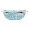 thumbnail image 3 of Golden Rabbit Enamelware Sea Glass Pattern - 4 qt Serving Bowl - Golden Rabbit Enamelware, 3 of 4