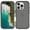Black, variant on ELEHOLD Clear Case for iPhone 16 Pro Max, Anti-Yellowing Anti-Scratch Soft TPU Transparent Back Case,Black