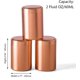 thumbnail image 5 of Latas de té, recipientes de metal herméticos, resistentes, a prueba de olores, portátiles, multiusos, con tapa de rosca de aluminio resistente al agua y con cierre de olores (oro rosa, 3 piezas/2 oz), 5 of 6