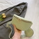 thumbnail image 3 of Bolso de pecho para mujer PU con correa ajustable para bolso de compras de viaje de oficina (verde) Sywqhk Para Estrenar, 3 of 4