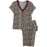 Women's Slinky Jersey 2-Piece Pajama Set
