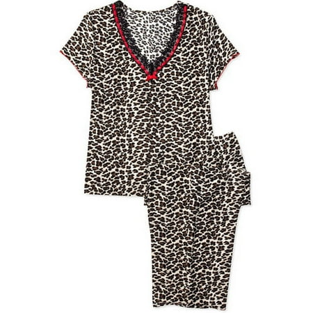 Women's Slinky Jersey 2-Piece Pajama Set
