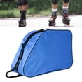 thumbnail image 6 of AMLESO Roller Skate Bag Ice Skate Bag Durable Skating Shoes Carrying Bag Skate Carry Bag for Quad Skates Ice Hockey Skate for Adults Blue, 6 of 10