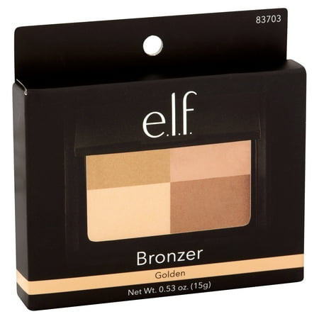 e.l.f. Golden Bronzer, 0.53 oz (Best Self Bronzer 2019)