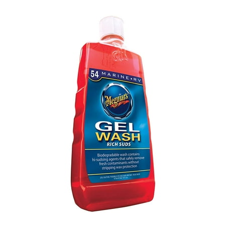 Stain Removal Bird Droppings - Meguiar's M5416 Gel Wash, RV/marine wash safely and quickly removes boat scum, dirt, salt spray, grime, bird droppings and other fresh surface.., By Meguiars