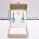 thumbnail image 2 of Pendientes de gota de agua de cristal populares, pendientes de gancho rojo de moda femenina, 2 of 6