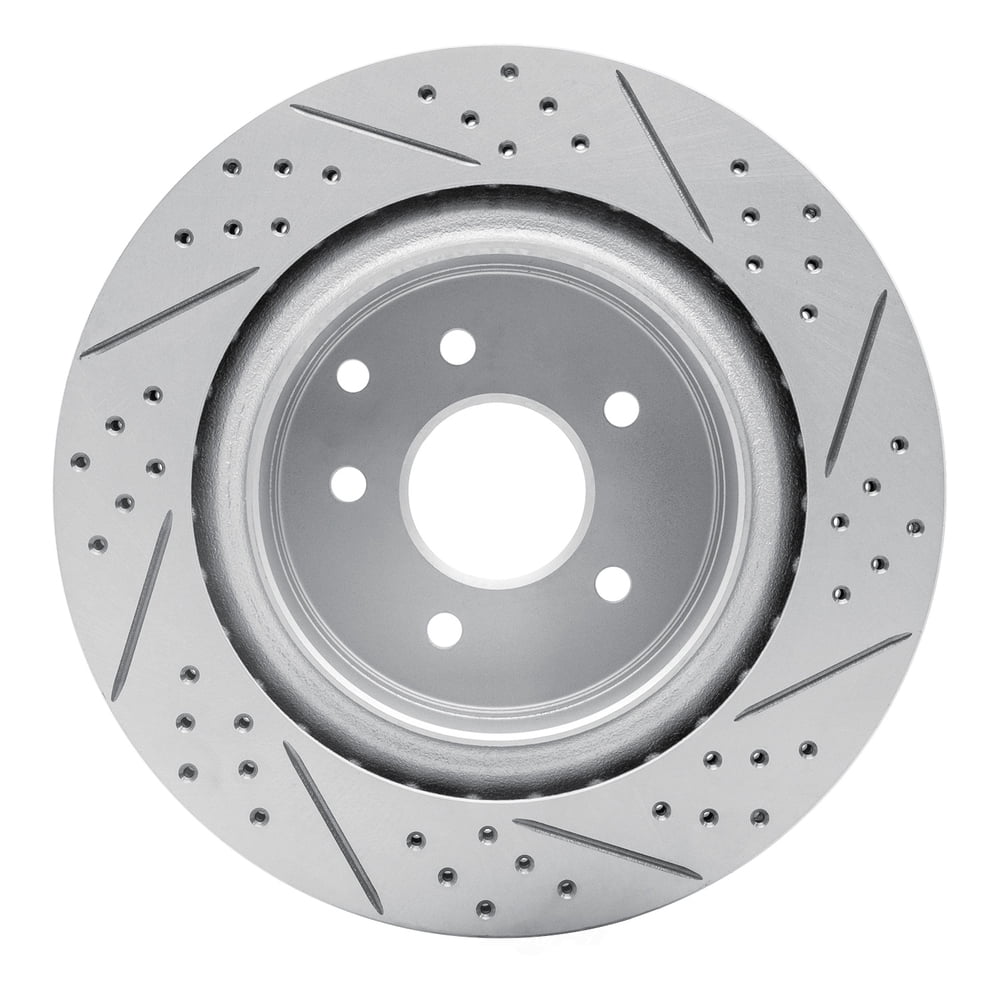 Dynamic Friction Company 830-68009L DFC Geoperformance Rotor - Drilled and Slotted