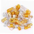 thumbnail image 4 of PTOOTP 90Ud Cuffs Huecos De Metal Para Pelo Dreadlocks Decorativos Color Surtido, 4 of 8