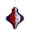 B, variant on 8 Inch Independence Day Honeycomb Hanging Ball, Lightweight Paper Lantern Decoration for July 4Th Memorial Day, Assorted Shapes Indoor Outdoor Patriotic Party Décor, 1 Pendant