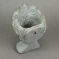 thumbnail image 3 of Weathered Gray Greek Lady Statue Wall Mount Cement Head Planter 6 Inches High, 3 of 3