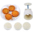thumbnail image 2 of 4PCS Mid Autumn Festival Hand Pressure Moon Cake Mould with 12 Mode Patterns Cake Mold for Home DIY Moon Cake, 2 of 6