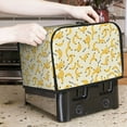 thumbnail image 7 of Honeii Banana Print 2 slice Toaster Cover, Two Slice Toaster Dust-proof Cover For Kitchen Small Appliance and Fingerprint Protection, 7 of 7