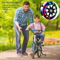 thumbnail image 6 of Bike Training Wheels for 12 14 16 18 20 Inch Kids Bikes, Heavy-Duty Bicycle Training Wheels Flash Bike Training Wheels, 6 of 7