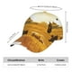 thumbnail image 2 of Fotbe Western Cowboy Ranch Gorro Clásico de Béisbol, Gorra Ajustable con Broche Snapback, Gorro de Exterior de Algodón Suave, 2 of 6