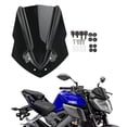 thumbnail image 2 of Black ABS Motorcycle Windshield For Yamaha MT125 2015-2019, 2 of 9