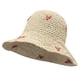 thumbnail image 1 of Sombrero de pescador con protección solar para mujer, sombrero de paja para playa, verano, 56-58 cm de circunferencia de la cabeza, 1 of 5