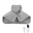 thumbnail image 1 of Neck And Shoulder Heating Pillow - Coral Fleece Heated Blanket With 6 Temperature Control,plug-in Washable Electric Blanket With Fast Heating, 6 Tempe, 1 of 5