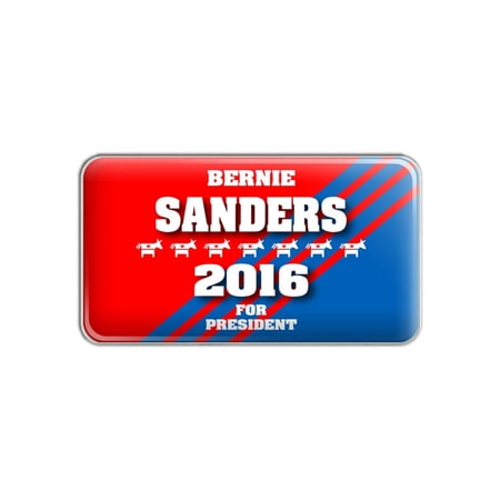 Bernie Sanders For President 2016 Democrat Donkey Metal Lapel Hat Pin Tie Tack Pinback