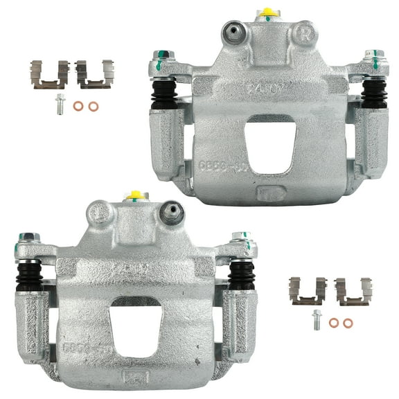 Brake Calipers 2PCS ECCPP Front 19-B1218 19-B1219 compatible for 1996-1997,1999 For INFINITI For I30|1993-2001 For Nissan For Altima|1989-1993,1995-1999 For Nissan For Maxima