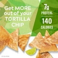 thumbnail image 2 of Simply Protein Tortilla Style Protein Chips, Hint of Lime, 7g Protein, Gluten Free, 3-Pack, 2 of 6