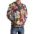 thumbnail image 6 of Gravity Falls Sweatshirts Casual Pullover Hoodie Jacket Unisex Hooded Activewear 3D Printed Long Sleeve Sweater with Pocket M, 6 of 8