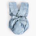 thumbnail image 4 of Ropa de bebé correas de una pieza para recién nacidos denim haori primavera y verano ropa de gatear Abanopi Ropa, 4 of 7