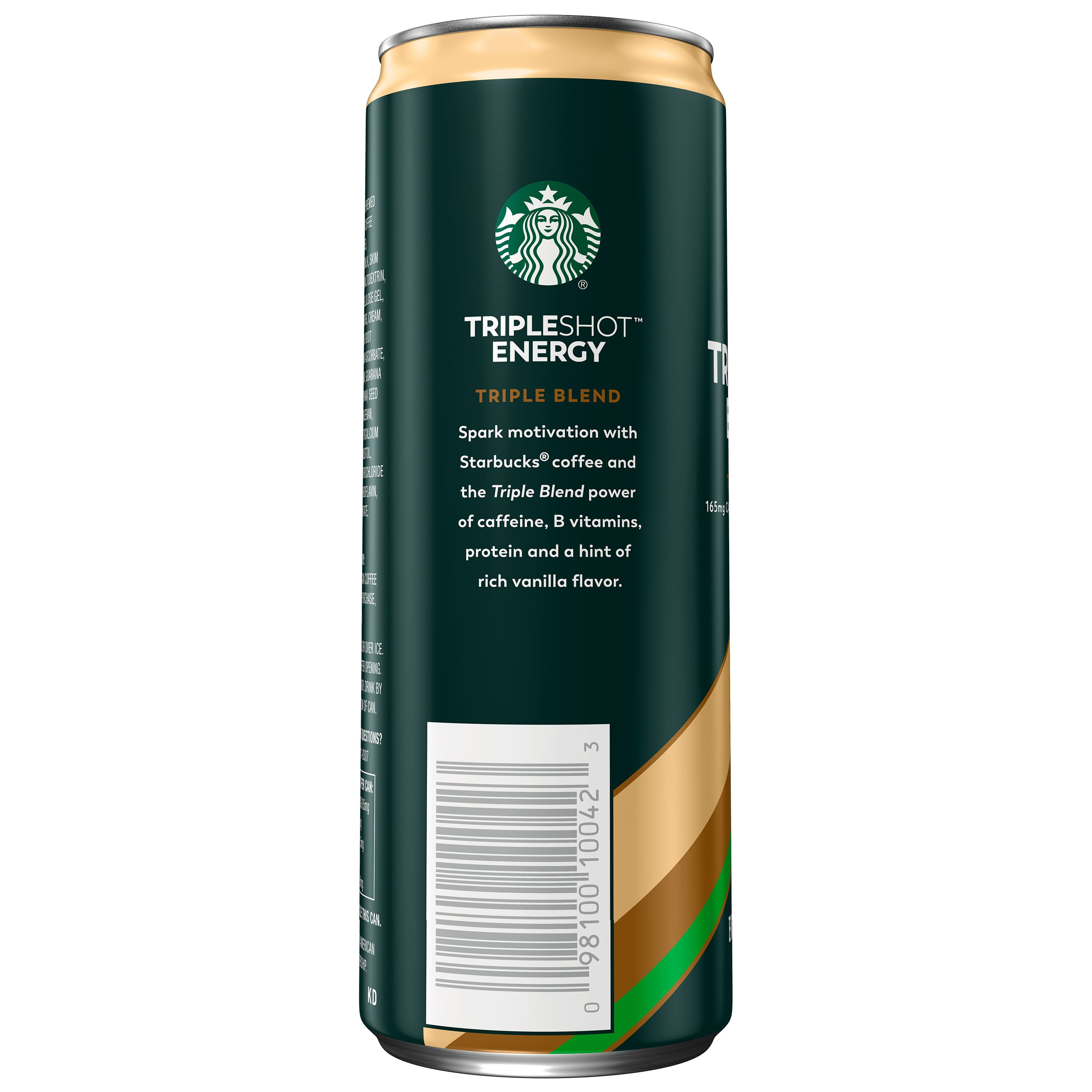 (4 pack) Starbucks Tripleshot Energy Coffee Beverage, Rich Vanilla Flavor, 11 fl.oz Can