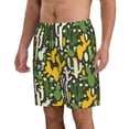thumbnail image 2 of Fuzoiu Cactus 4 Print Men's Beach Shorts,Men's Swim Trunks,Quick Dry Board Shorts with Pockets,Men's Bathing Suits for Surfing, Running, and Casual Wear-XX-Large, 2 of 6