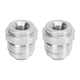 thumbnail image 2 of 2 piezas AN8 Soldadura en tapón Conector adaptador de manguera 8AN Accesorio de tanque de combustible para ACURA B16, 2 of 10