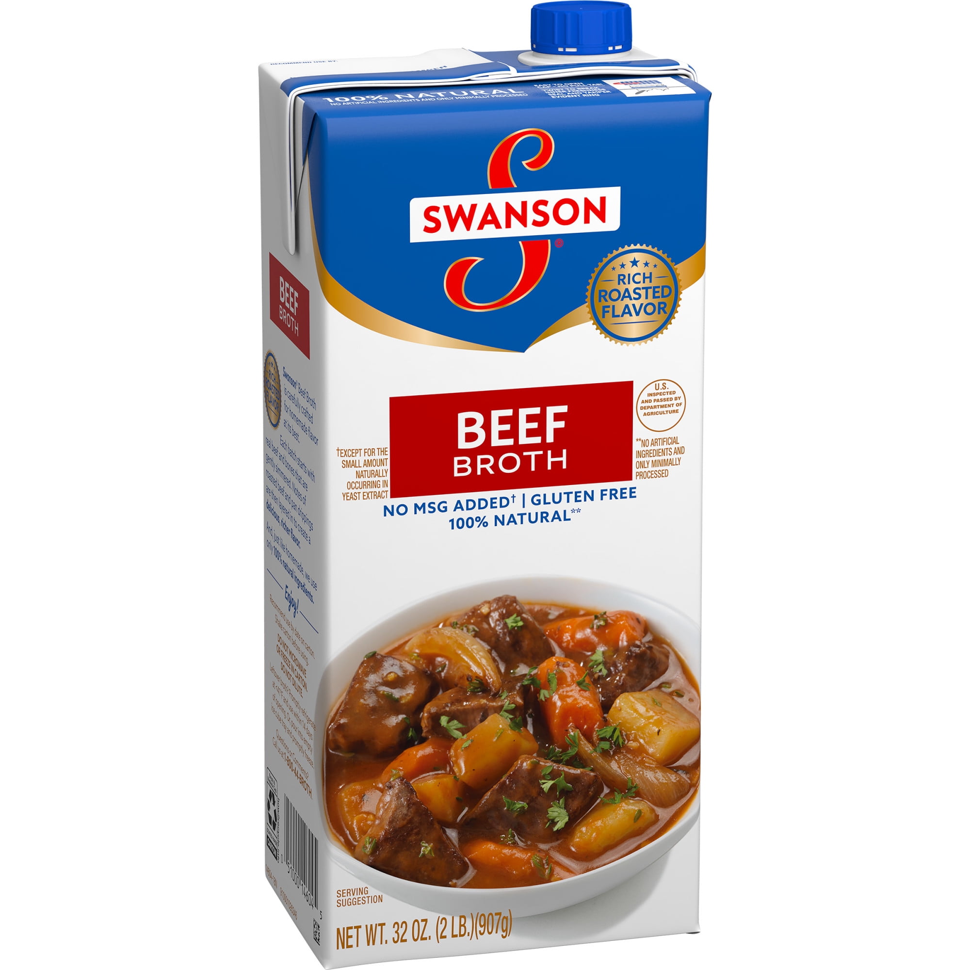 Swanson Beef Broth, 32 oz. Carton
