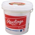 thumbnail image 1 of Rawlings Bucket with 2 Dozen ROLB3 Baseballs, 1 of 9