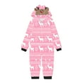 thumbnail image 3 of Jsaierl Christmas Pajamas for Family Matching Cute Long Sleeve Couples Soft Sleepwear One Piece Funny Christmas Pjs Sets, 3 of 5