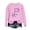 Pink(New), variant on PNTUTB Oversized Sweatshirts for Women Printed Casual Loose Long Sleeve No Hoodie Crew Neck Sweatshirt