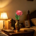 thumbnail image 5 of Artificial Dahlia with Stem, 12.6" Silk Dahlia Flower, Realistic Flower for Tall Vase Living Room Bathroom, Wedding Birthday Party Aisle Outdoor Decor, 5 of 5