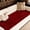 Red, variant on Luxury Chenille Sofa Cushion Ultra-Soft & Skin-Friendly Non-Slip Couch Cover Pet Proof Stain Resistant Decorative Sofa Mat,Dark Grey,24"×24"