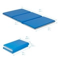 thumbnail image 3 of ECR4Kids Premium Folding Rest Mat, 3-Section, 2in, Blue/Grey, 5-Pack, 3 of 10