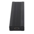 thumbnail image 1 of M.2 Enclosure, Dual Protocol USB 3.1  SSD Enclosure LED Indicator 10Gbps  for 2230mm Black, 1 of 7