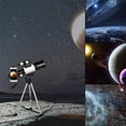 thumbnail image 3 of F30070 150X 70mm Reflector astronómico Telescopio para ños adultos con trípode Con abrazadera para teléfono perfke Telescopio lunar manual, 3 of 9