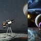thumbnail image 3 of Telescopio reflector astronómico F30070 con zoom de 150 aumentos y trípode para astronomía Con abrazadera para teléfono, 3 of 9