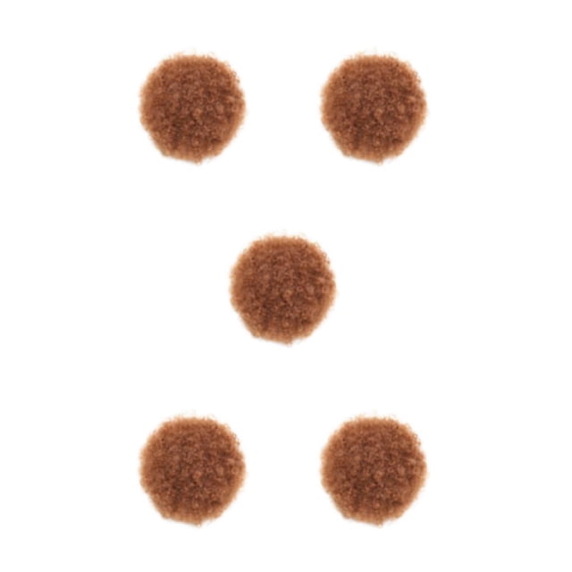 yingyy 1/2/3/5 Chignon Court Synthétique Afro Extension de Cheveux Bouclés Accessoire de Coiffure pour Femmes Perruque avec Cordon Type 30 5 Pcs