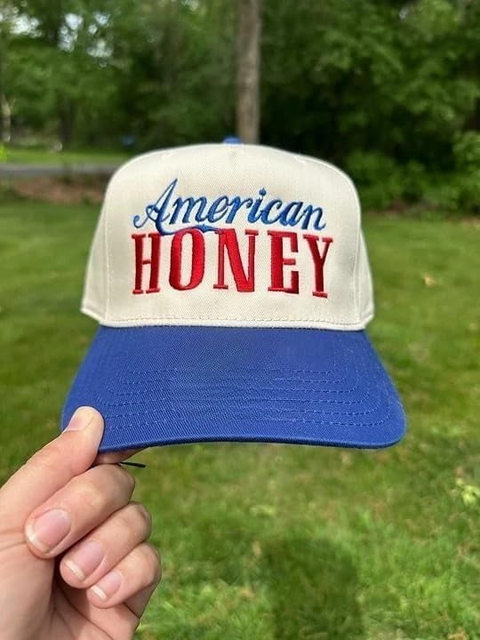 American Honey Hat, Funny Hat, Embroidered Trucker Hat, Hats for Women, Party Hat, Gifts for Her