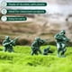 thumbnail image 3 of Toy Soldiers Shindel Army Men 100 unidades, verde y amarillo, 10 poses, 3 of 6